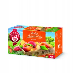 Herbata owocowa TEEKANNE World of Fruits, Słodka Brzoskwinia, 20 kopert