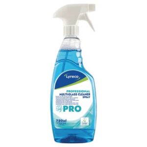 Płyn do mycia szyb i powierzchni wodoodpornych LYRECO PRO, 750 ml
