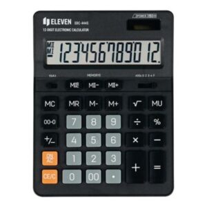 Kalkulator nabiurkowy ELEVEN SDC444SE 12-pozycyjny czarny