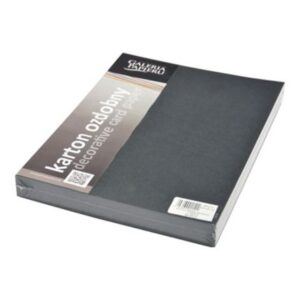 Okładka MIKA kartonowa czarna, w opakowaniu 100 sztuk