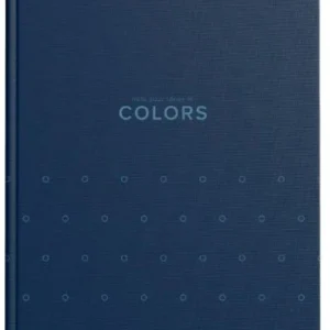 Brulion TOP2000 COLOR, A5, w kratkę, 192 kartek, niebieski