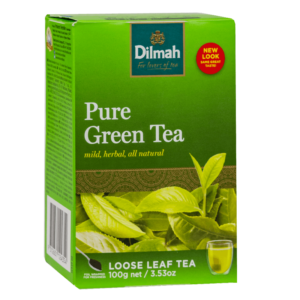 Herbata zielona DILMAH liściasta, 100 g