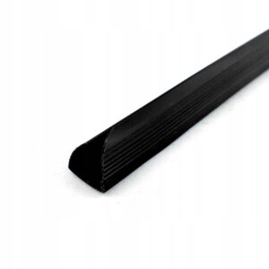 Listwy wsuwane TAURUS, A4, 15 mm, czarne, 50 sztuk