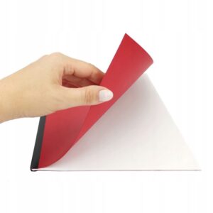 Okładka do bindowania D.RECT 008704, czerwona, 100 sztuk