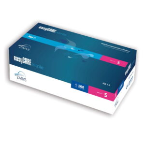 Rękawice nitrylowe ZARYS EASYCARE NITRILE, niebieskie, rozmiar XL, 100 sztuk