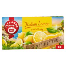Herbata owocowa TEEKANNE World of Fruits, Italian Lemon, 20 kopert
