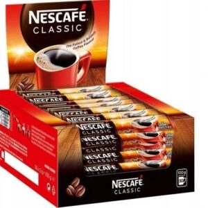 Kawa rozpuszczalna NESCAFE Classic, 50 saszetek po 2 g