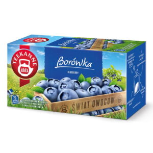 Herbata owocowa TEEKANNE World of Fruits, Borówka, 20 kopert