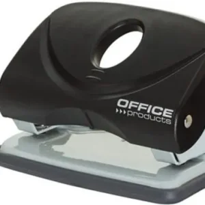 Dziurkacz plastikowy O. P. plastikowy, 20 kartek, czarny