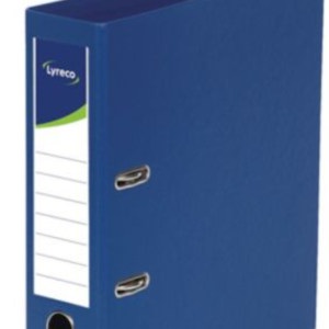 Segregator z mechanizmem LYRECO, PP, A4, 50 mm, błękit królewski