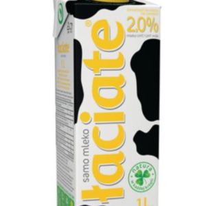 ŁACIATE MLEKO UHT 2% 1L