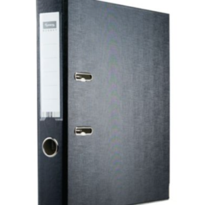 Segregator z mechanizmem LYRECO Budget, PP, A4, 50 mm, czarny