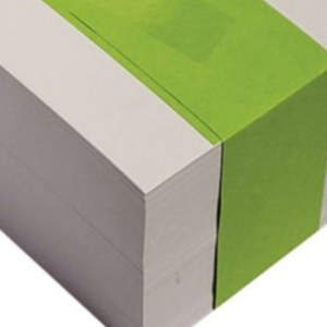 Wkład białych kartek 85x85 mm