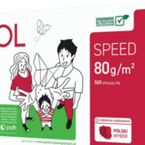 Papier do drukarki POL SPEED, A4, 80 g/m², 5 ryz po 500 arkuszy