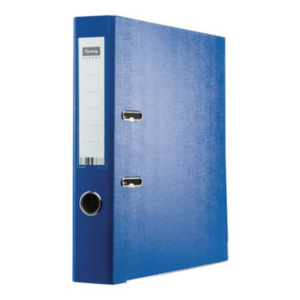 Segregator z mechanizmem LYRECO, PP, A4, 50 mm, niebieski