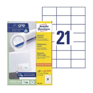 OPK2100 AVERY ETYK UNIWERSALNE 70X42,3MM