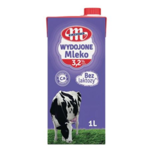 MLEKOVITA BEZ LAKTOZY UHT WYDOJONE 3,2%