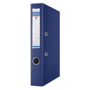 Segregator z mechanizmem DONAU Master, PP, A4, 50 mm, granatowy