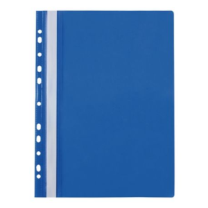 Skoroszyt wpinany miękki PP Biurfol w kolorze niebieskim