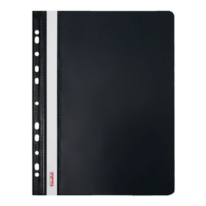 Skoroszyt BIURFOL wpinany, twardy, czarny