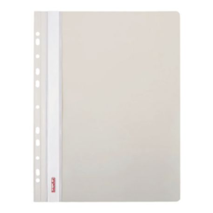 Skoroszyt BIURFOL wpinany, twardy, biały