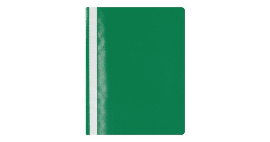 Skoroszyt LYRECO A4 z tworzywa miękkiego, zielony