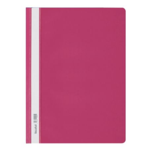 Skoroszyt BIURFOL A4 sztywny, różowy
