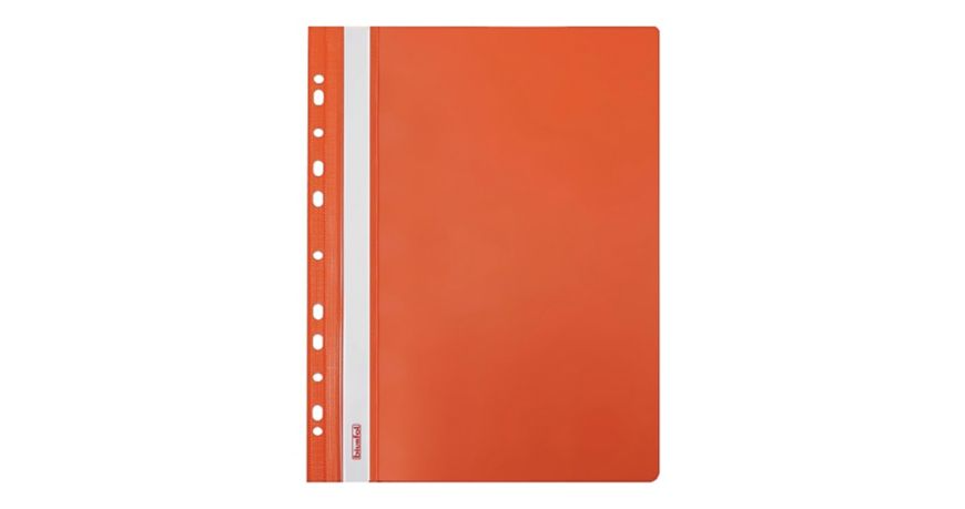 Skoroszyt BIURFOL twardy A4 pomarańczowy