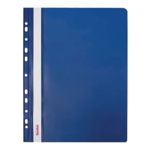 Skoroszyt BIURFOL twardy A4 granatowy