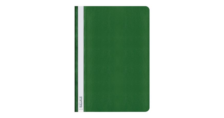 Skoroszyt miękki BIURFOL polipropylenowy A4, zielony