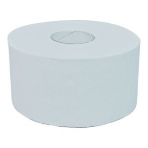 Papier toaletowy CLIVER JUMBO, biały, 130/1, 12 rolek