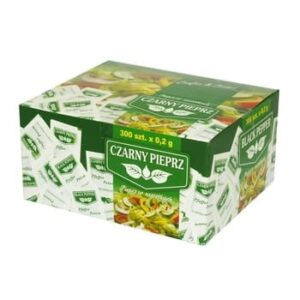Pieprz w saszetkach CONFEX, opakowanie 300 sztuk x 0,2 g