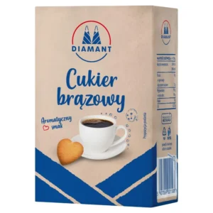 Cukier brązowy DIAMANT sypki, 500 g