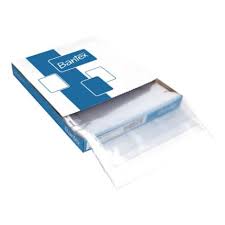Koszulka krystaliczna BANTEX, A4 U, 45 mikronów, pudełko 100 sztuk