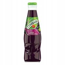 Nektar czarna porzeczka TYMBARK, zgrzewka 15 butelek x 0,2 l