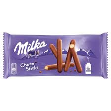 Ciastka MILKA Choco Lila Stix, 112 g