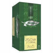 Herbata zielona HERBAPOL Breakfast z cytryną, 20 kopert