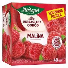 Herbata owocowa HERBAPOL Herbaciany Ogród malinowa, 40 torebek
