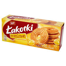 San ŁAKOTKI ciastka maślane, 168 g