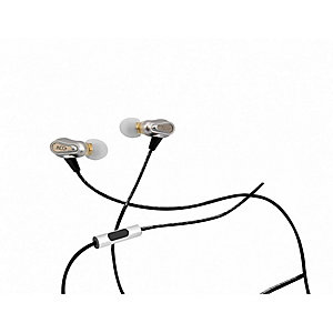 Słuchawki douszne MAX-COM Soul Pro, mikrofon, jack, czarne