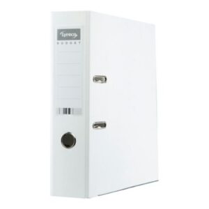 Segregator z mechanizmem LYRECO Budget, PP, A4, 75 mm, biały