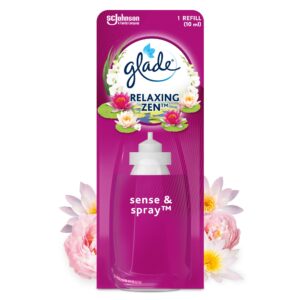 Zapas do odświeżacza GLADE SENSE&SPRAY, Japoński ogród, 18 ml
