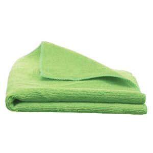 Ścierka z mikrofibry INTERMOP, zielona, 40x40 , 230 g*