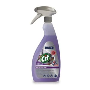 Płyn do mycia i dezynfekcji CIF Professional 2in1, spray, 750 ml