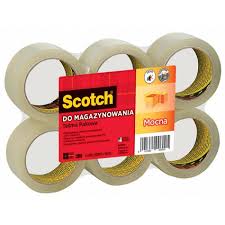 Taśma pakowa SCOTCH 309, 66 m x 50 mm, przezroczysta, 1 sztuka