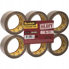 Taśma pakowa SCOTCH Heavy, 66 m x 50 mm, brązowa, 1 sztuka