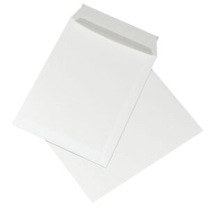 Koperta C4 NC KOPERTY, samoklejąca z paskiem, 229x324 mm, biała, 250 sztuk