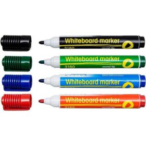 MARKER SUCHOŚCIERALNY D.RECT 3160, OKRĄGŁA KOŃCÓWKA, 4 KOLORY