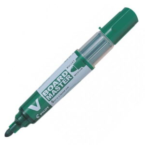 Marker suchościeralny PILOT BeGreen V-Board Master, okrągła końcówka, zielony