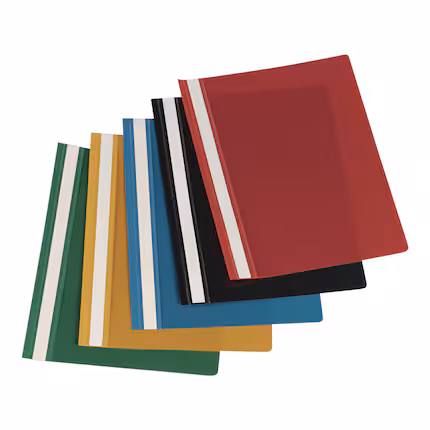 Skoroszyt LYRECO sztywny PVC, żółty